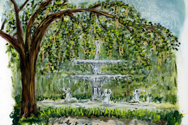 Fountain Rflection